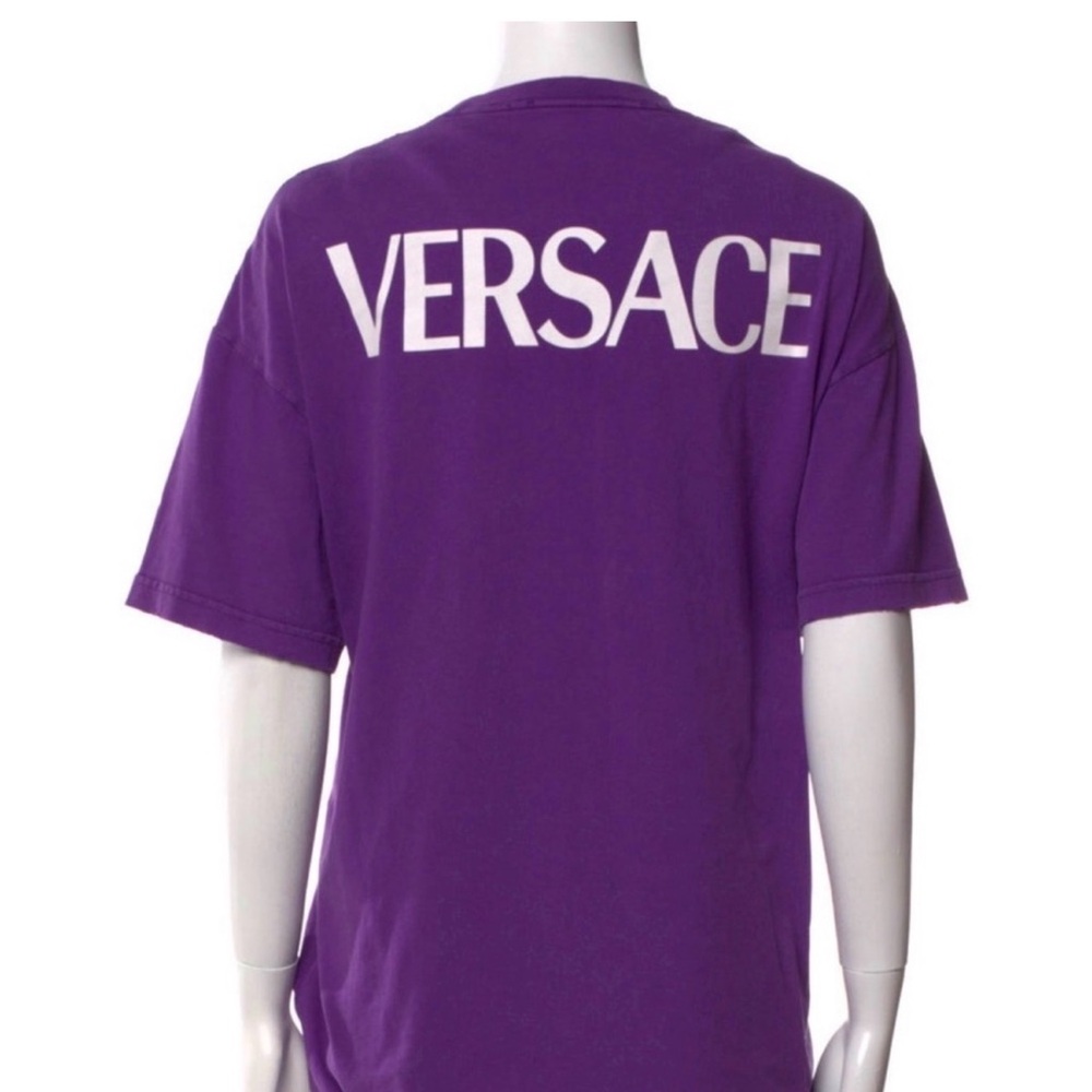 Versace Bold Purple Tee authentic